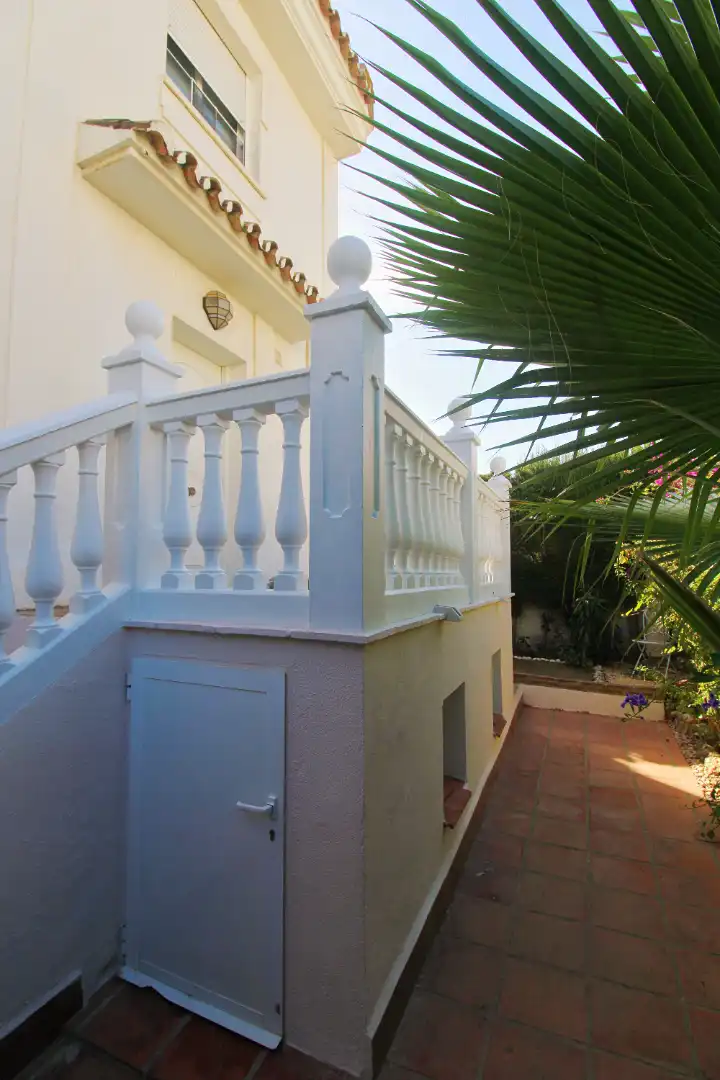 Terrassa de Casa adosada en venda en Alhaurín de la Torre amb Aire condicionat, Calefacció i Jardí privat