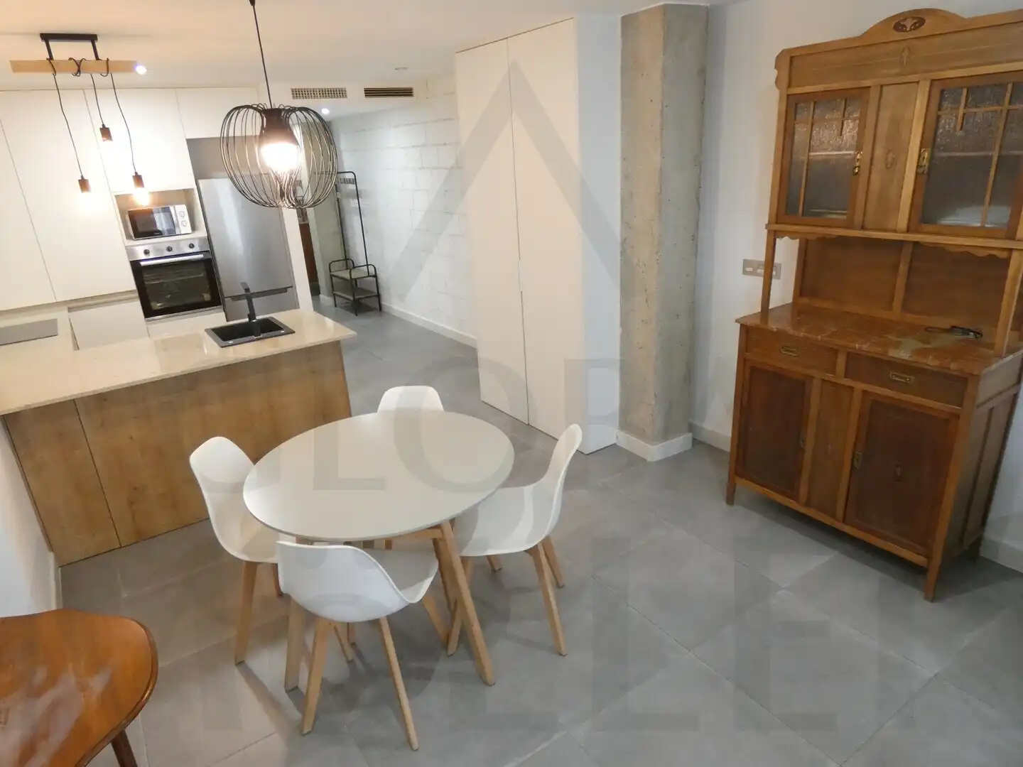 Küche von Wohnung zur Miete in Cartagena mit Klimaanlage, Heizung und Möbliert