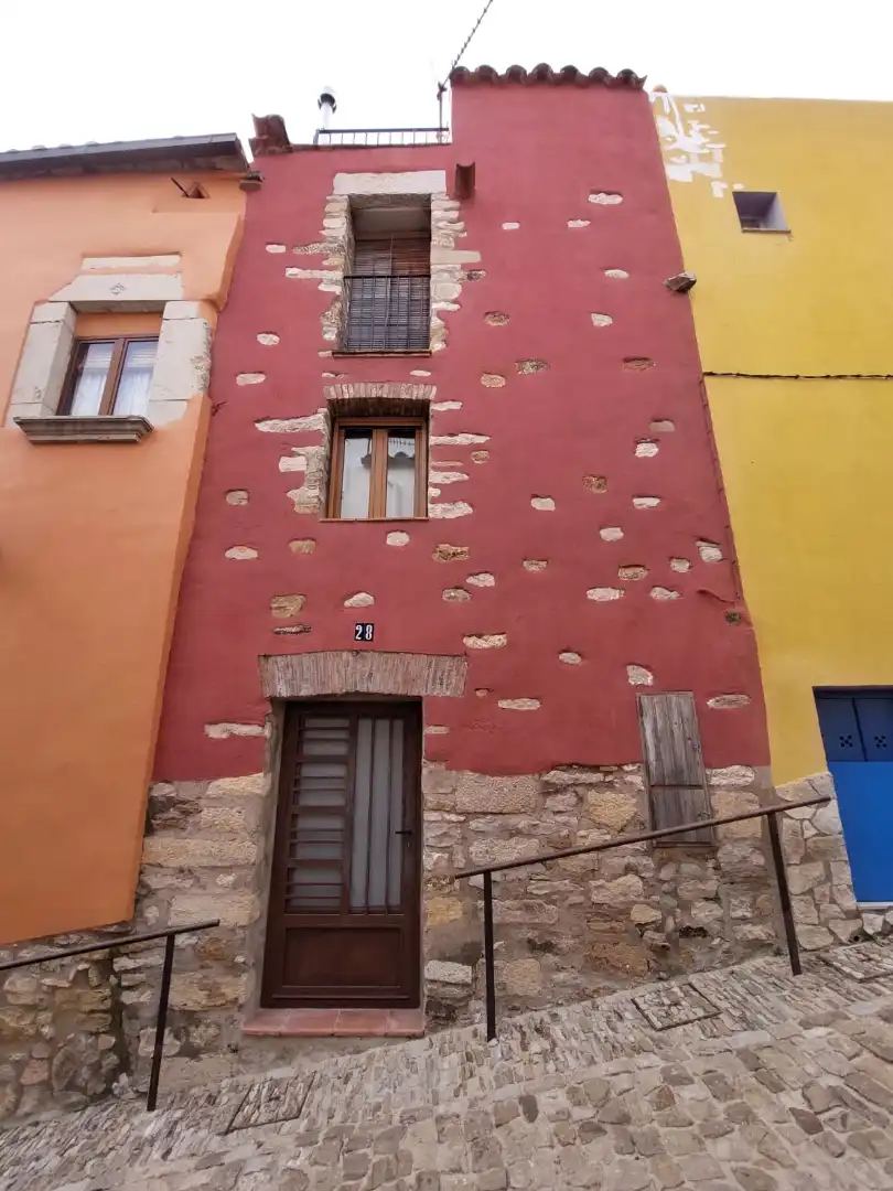 Vista exterior de Finca rústica en venta en Xert con Terraza y Amueblado