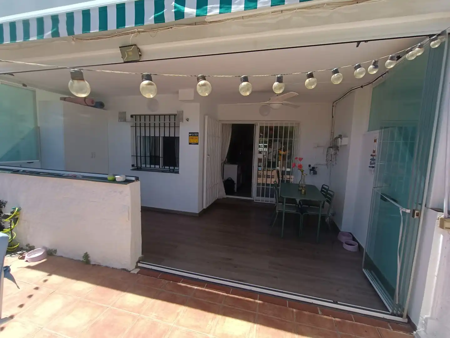 Terrasse von Wohnung zur Miete in Mijas mit Klimaanlage, Möbliert und Ofen