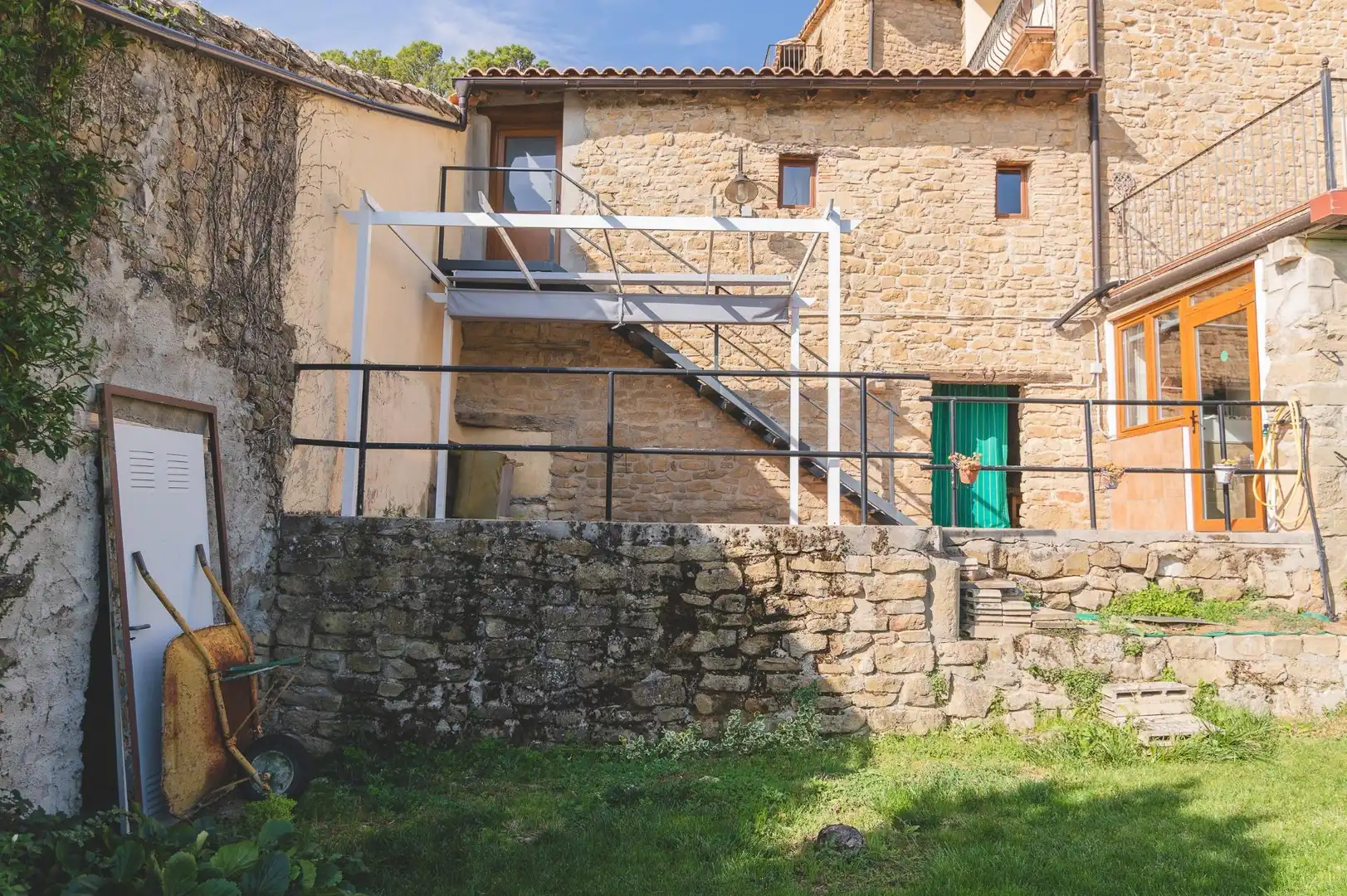 Vista exterior de Finca rústica en venta en Eslava con Jardín privado, Terraza y Trastero