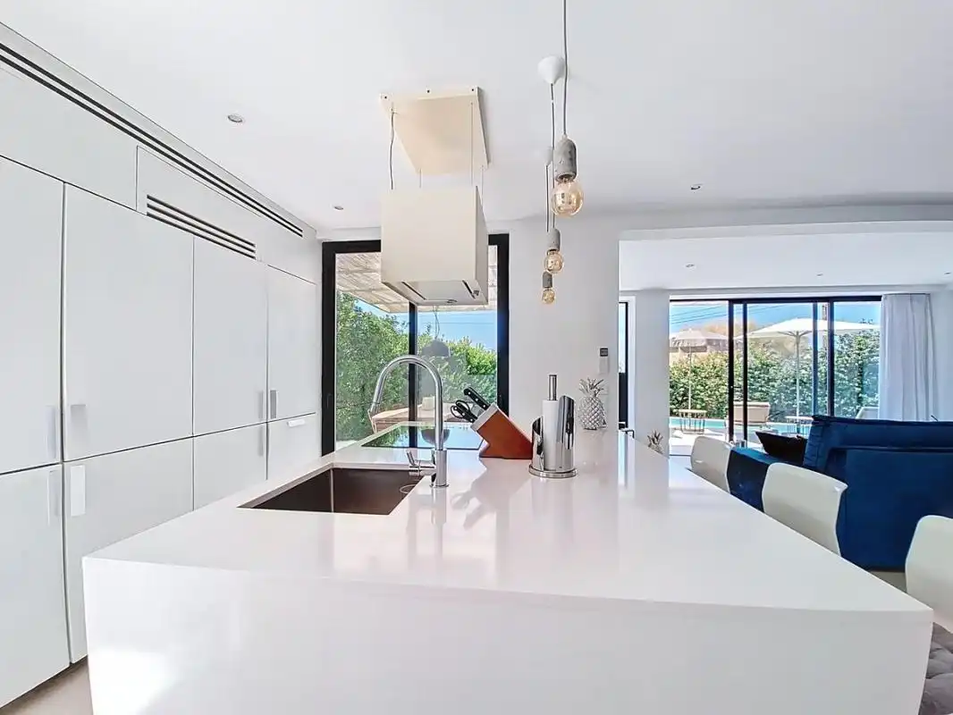 Kitchen of Houses for sale in Sant Josep de sa Talaia  with Air Conditioner, Heating and Terrace