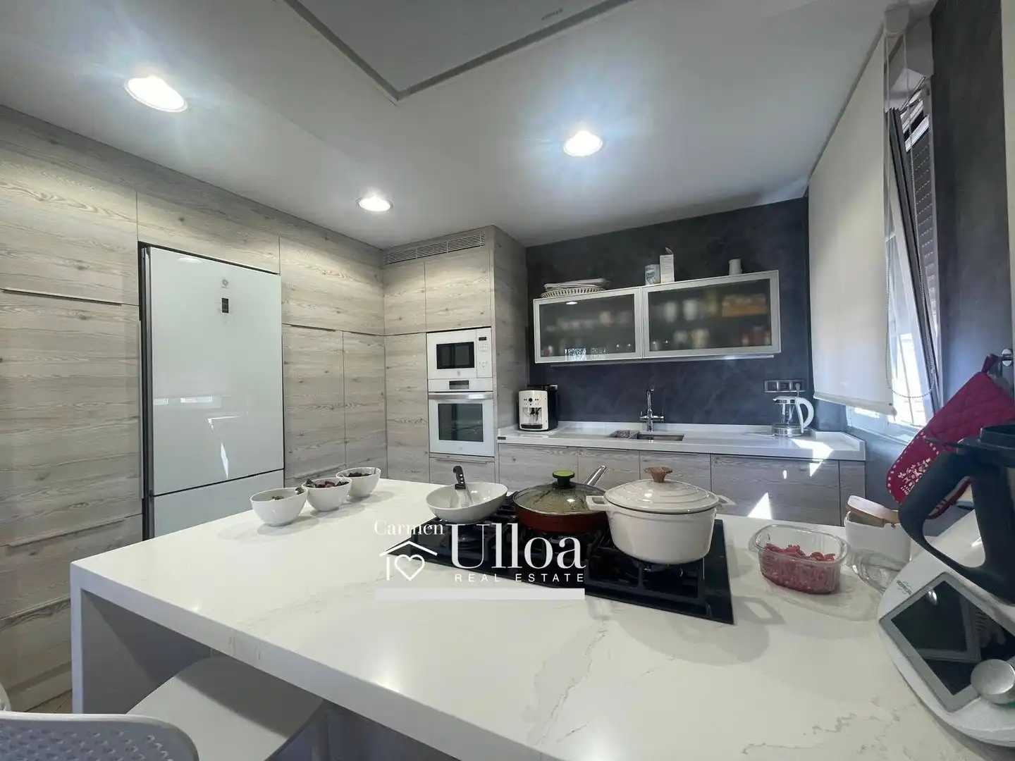 Kitchen of Houses for sale in San Vicente del Raspeig / Sant Vicent del Raspeig  with Air Conditioner, Heating and Private garden