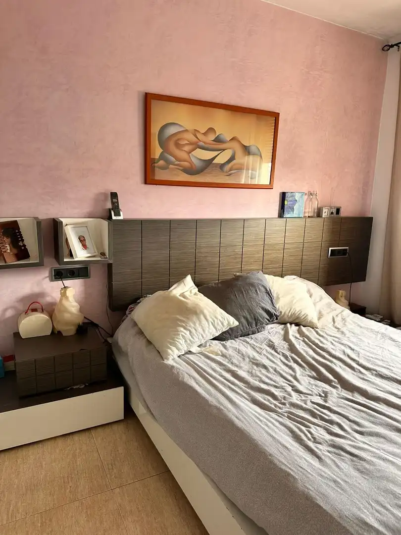 Bedroom of Flat for sale in Sabadell  with Air Conditioner, Heating and Balcony