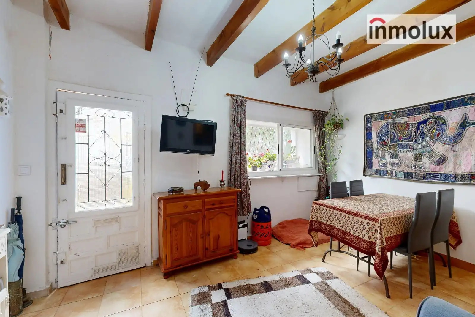 Sala de estar de Casa o chalet en venta en Alicante / Alacant con Aire acondicionado, Calefacción y Terraza