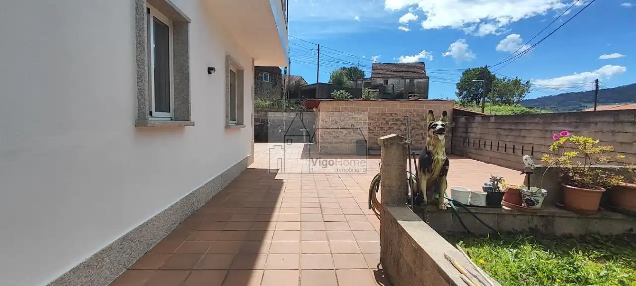 Terraza de Casa o chalet en venta en Moaña con Calefacción, Jardín privado y Trastero