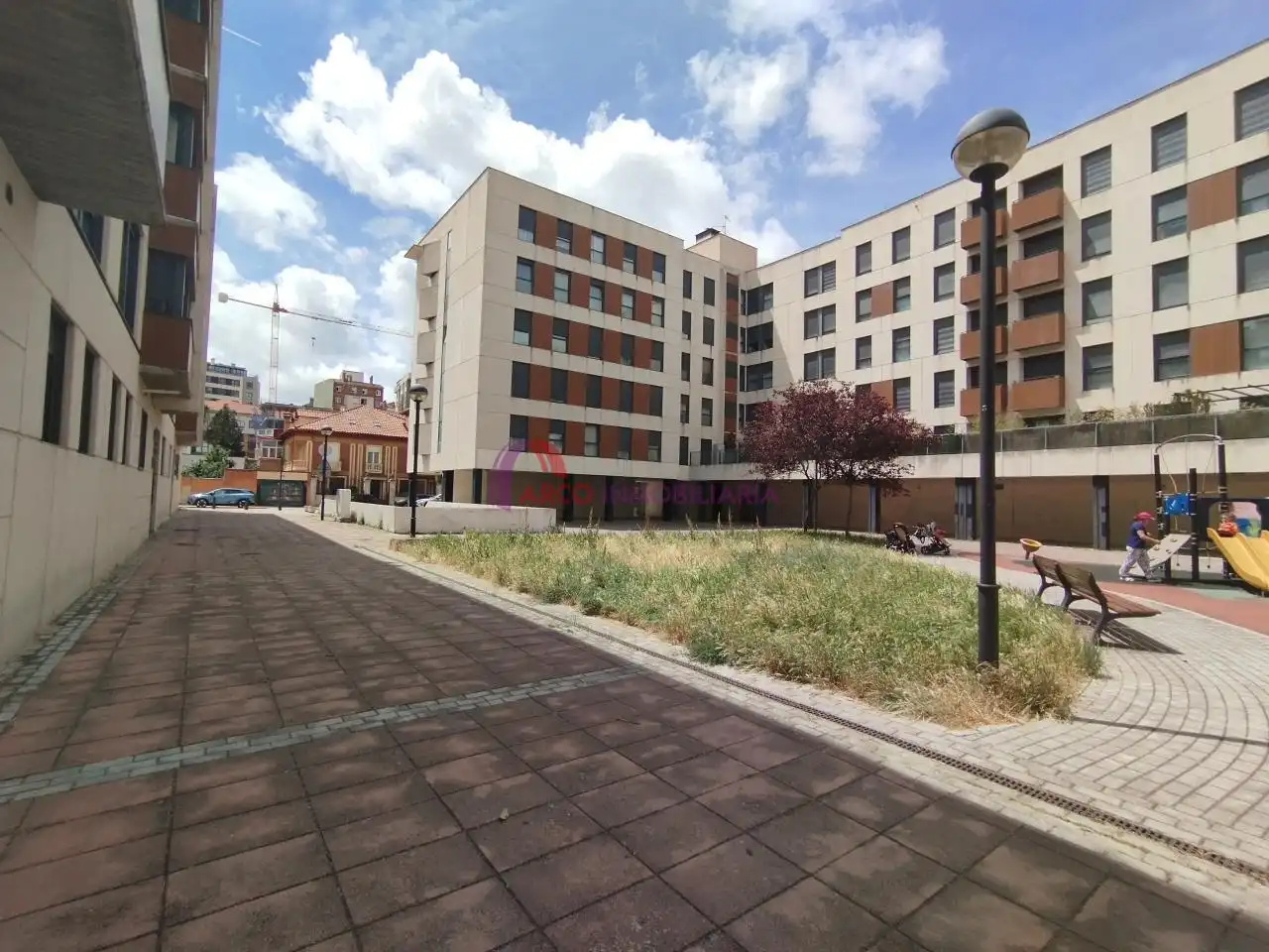 Vista exterior de Piso en venta en Burgos con Calefacción, Parquet y Terraza