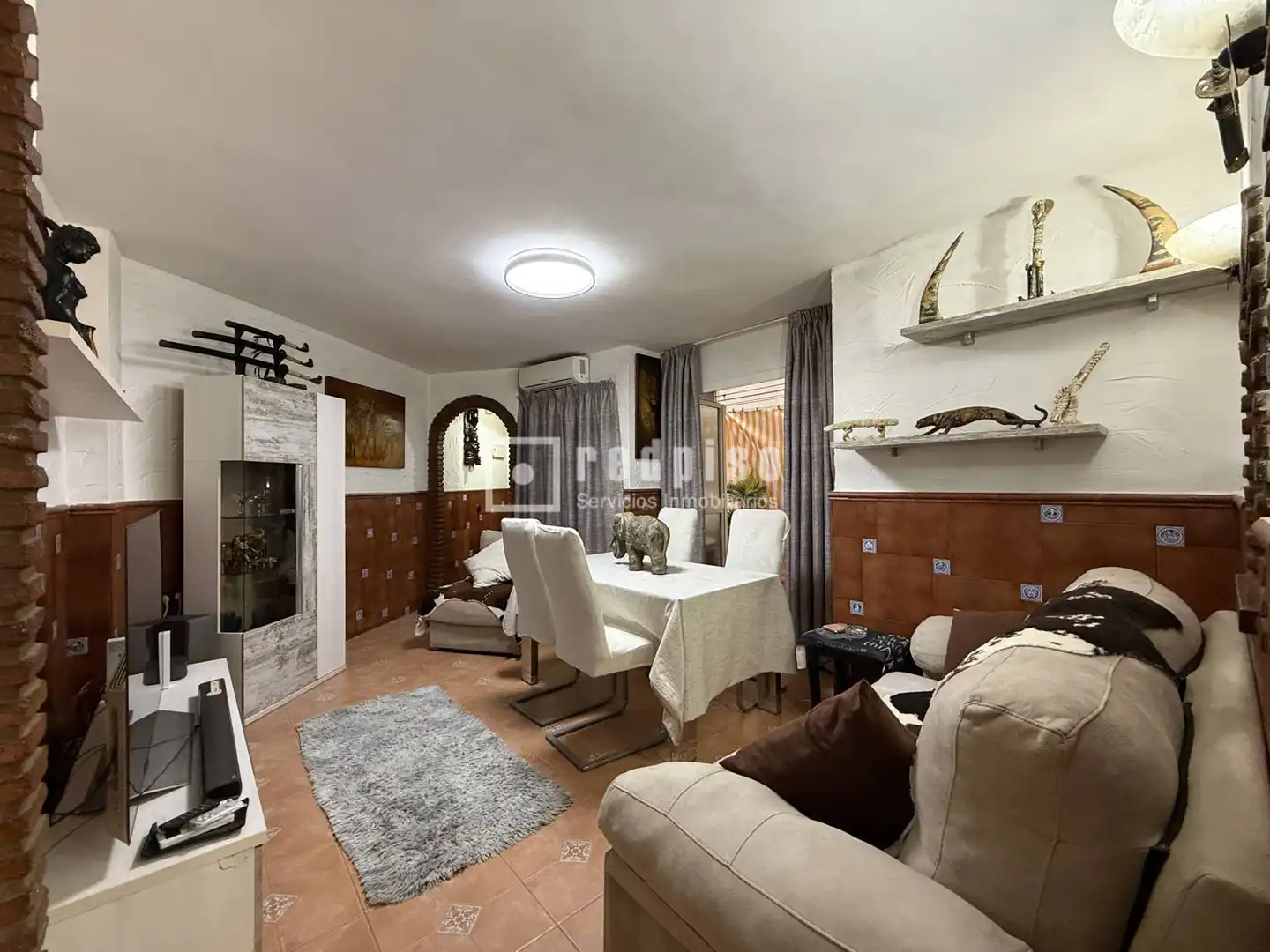 Sala de estar de Piso en venta en Málaga con Aire acondicionado