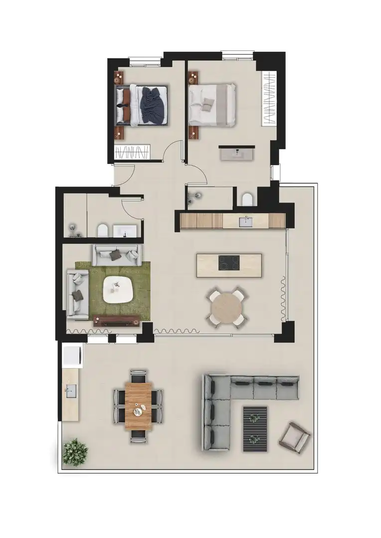 Apartament en venda en Pedreguer amb Calefacció, Jardí privat i Terrassa
