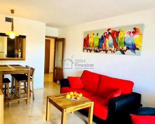 Living room of Apartment for sale in Villajoyosa / La Vila Joiosa  with Air Conditioner, Terrace and Furnished