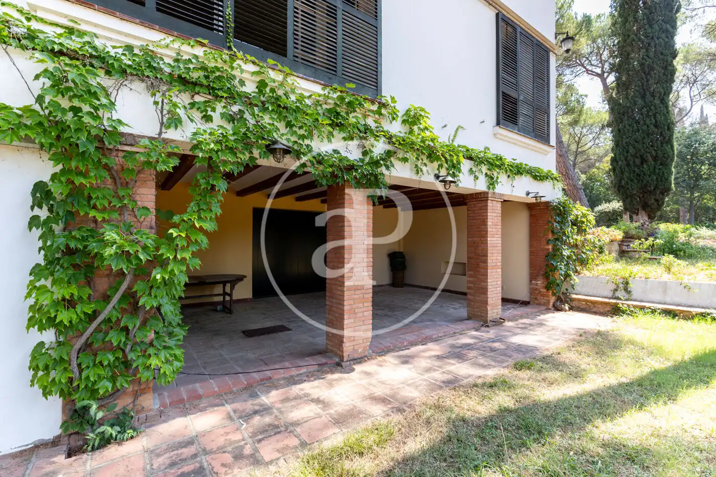 Terraza de Casa o chalet en venta en Sant Cugat del Vallès con Calefacción, Jardín privado y Terraza