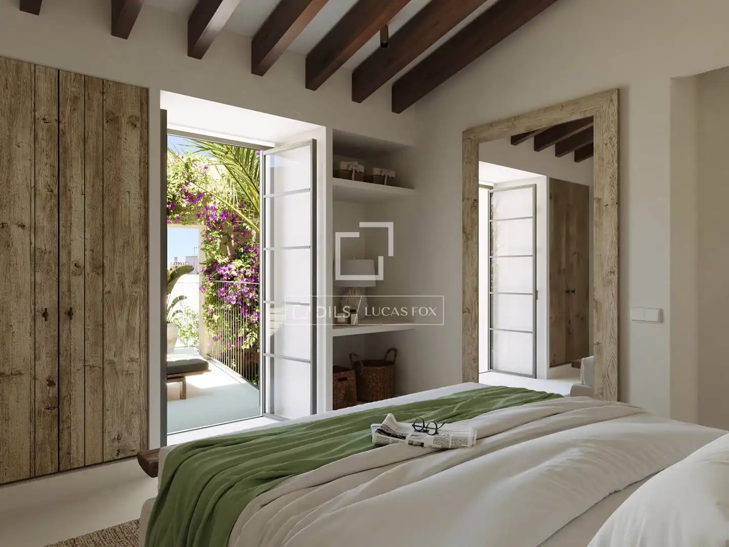 Habitación de Finca rústica en venta en Muro con Terraza y Piscina