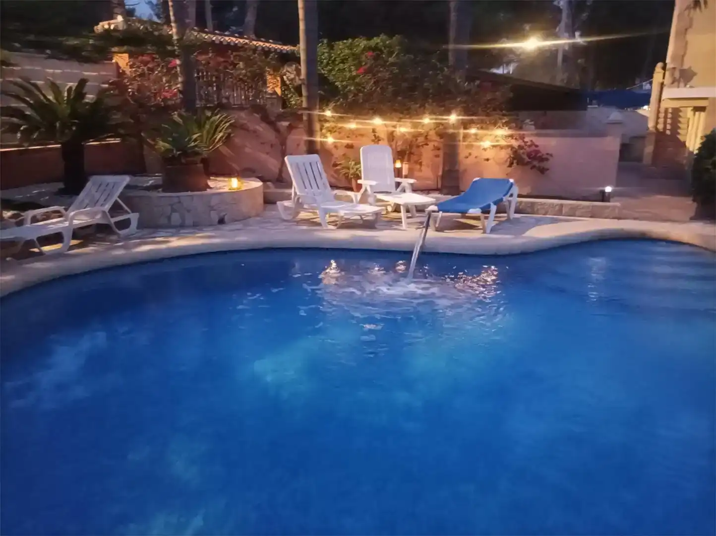 Piscina de Casa o xalet de lloguer en Dénia amb Aire condicionat, Jardí privat i Parquet