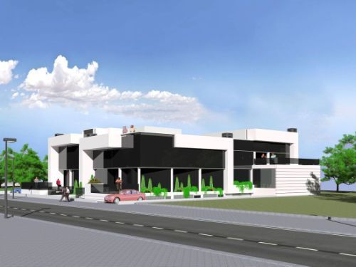 Exterior view of Industrial buildings to rent in Alcorcón