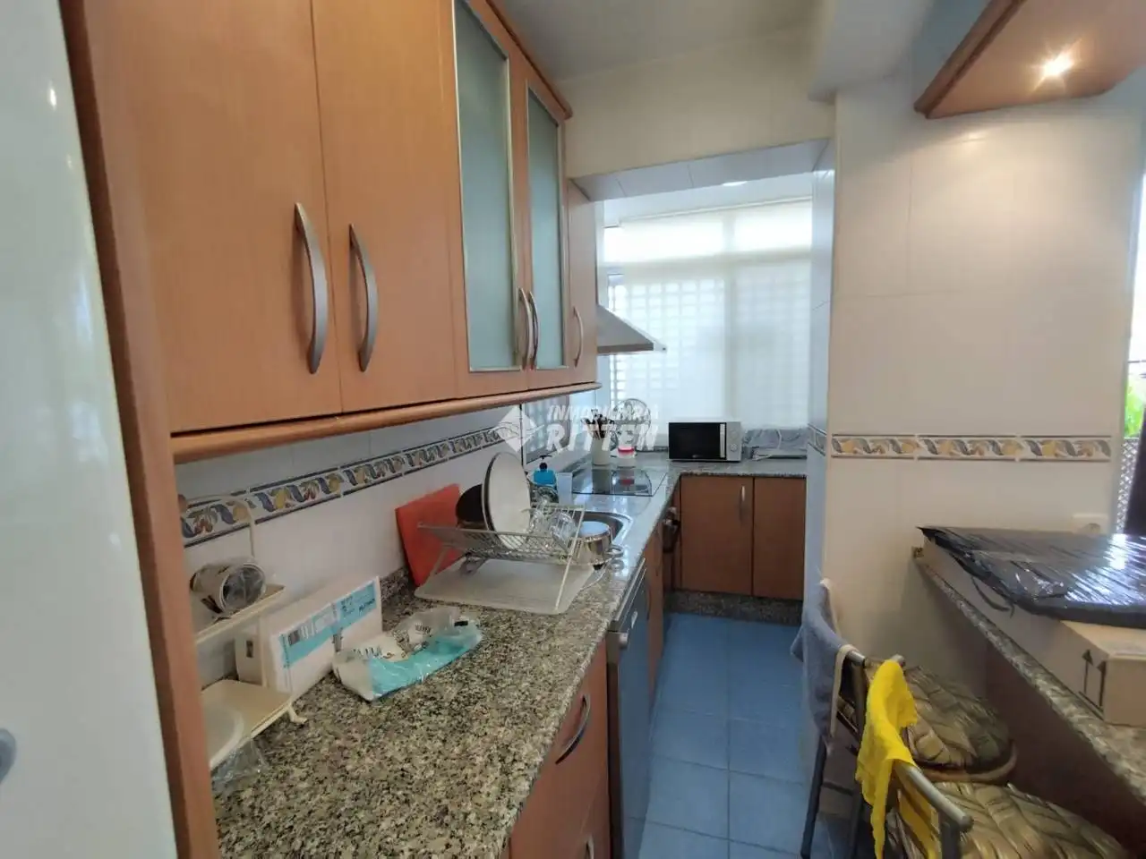 Küche von Wohnung zur Miete in La Manga del Mar Menor mit Klimaanlage, Terrasse und Möbliert