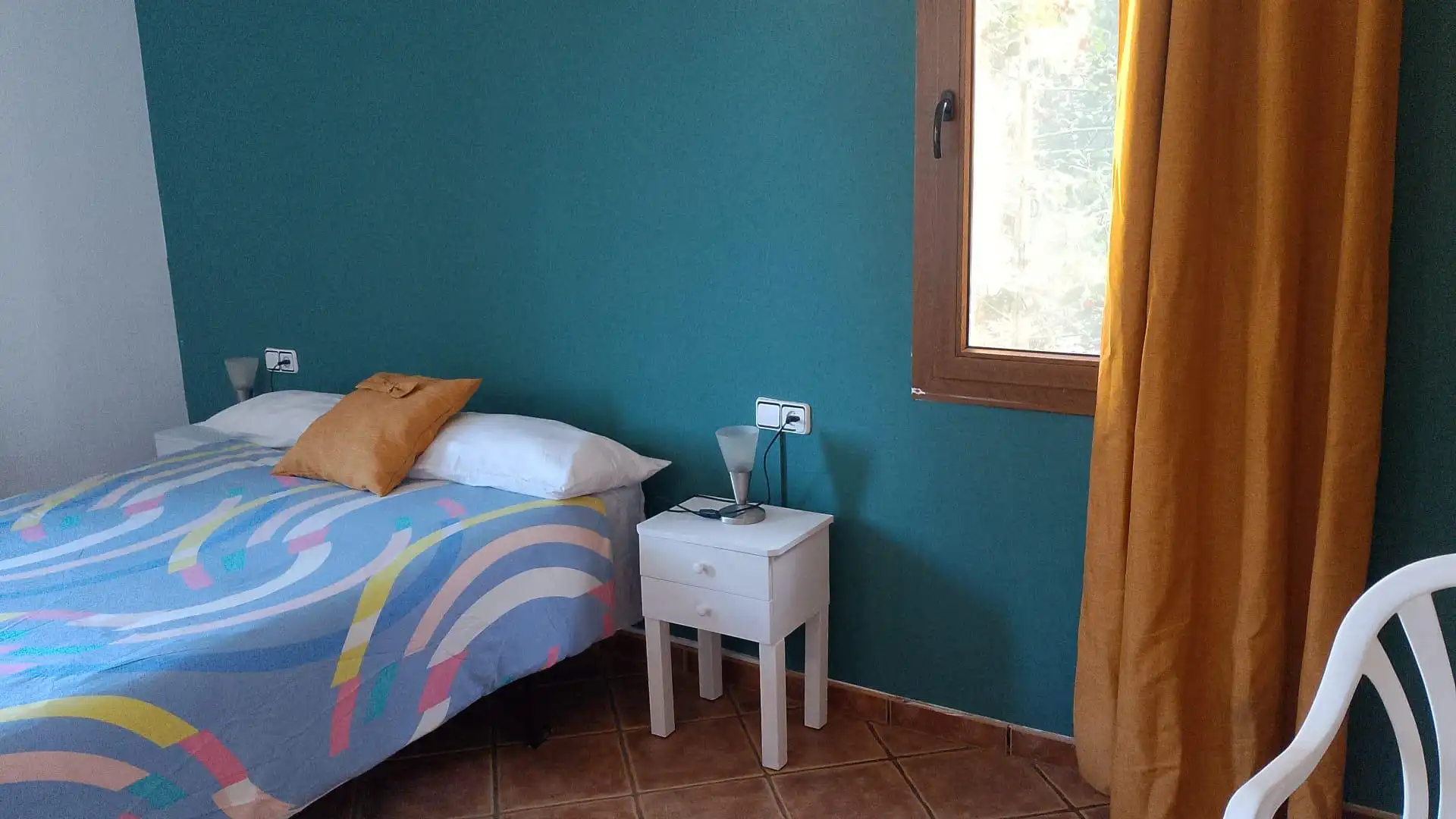 Schlafzimmer von Country house zum Verkauf in Porqueres mit Heizung, Privatgarten und Ofen