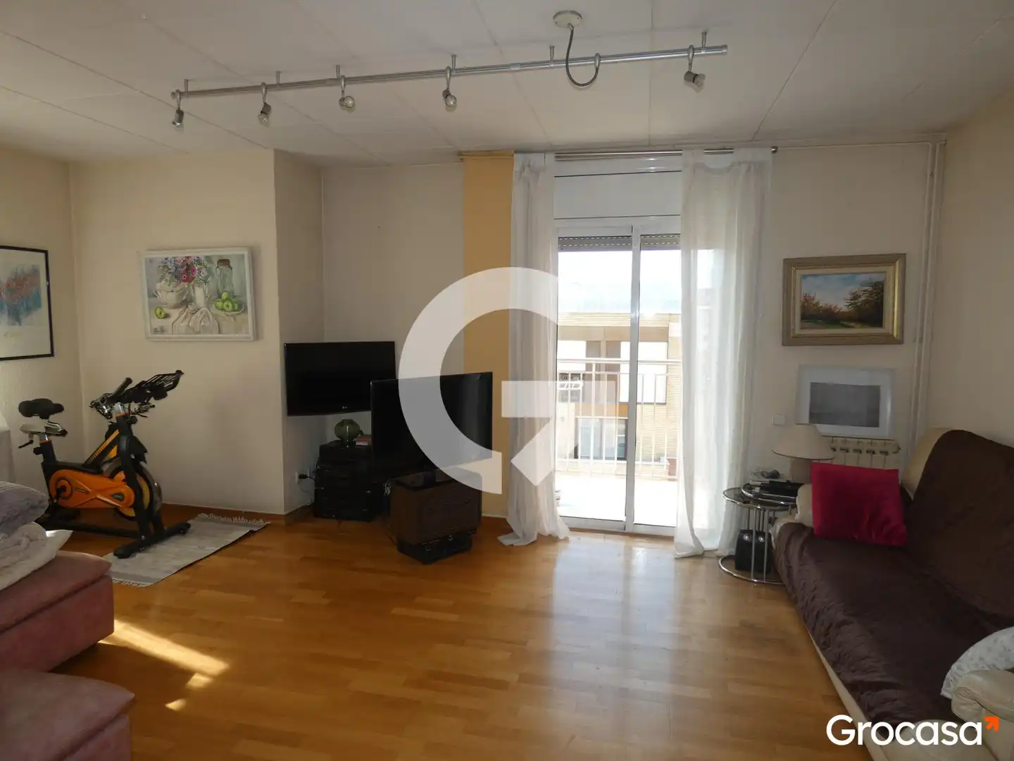 Sala d'estar de Pis en venda en El Prat de Llobregat amb Aire condicionat, Calefacció i Terrassa