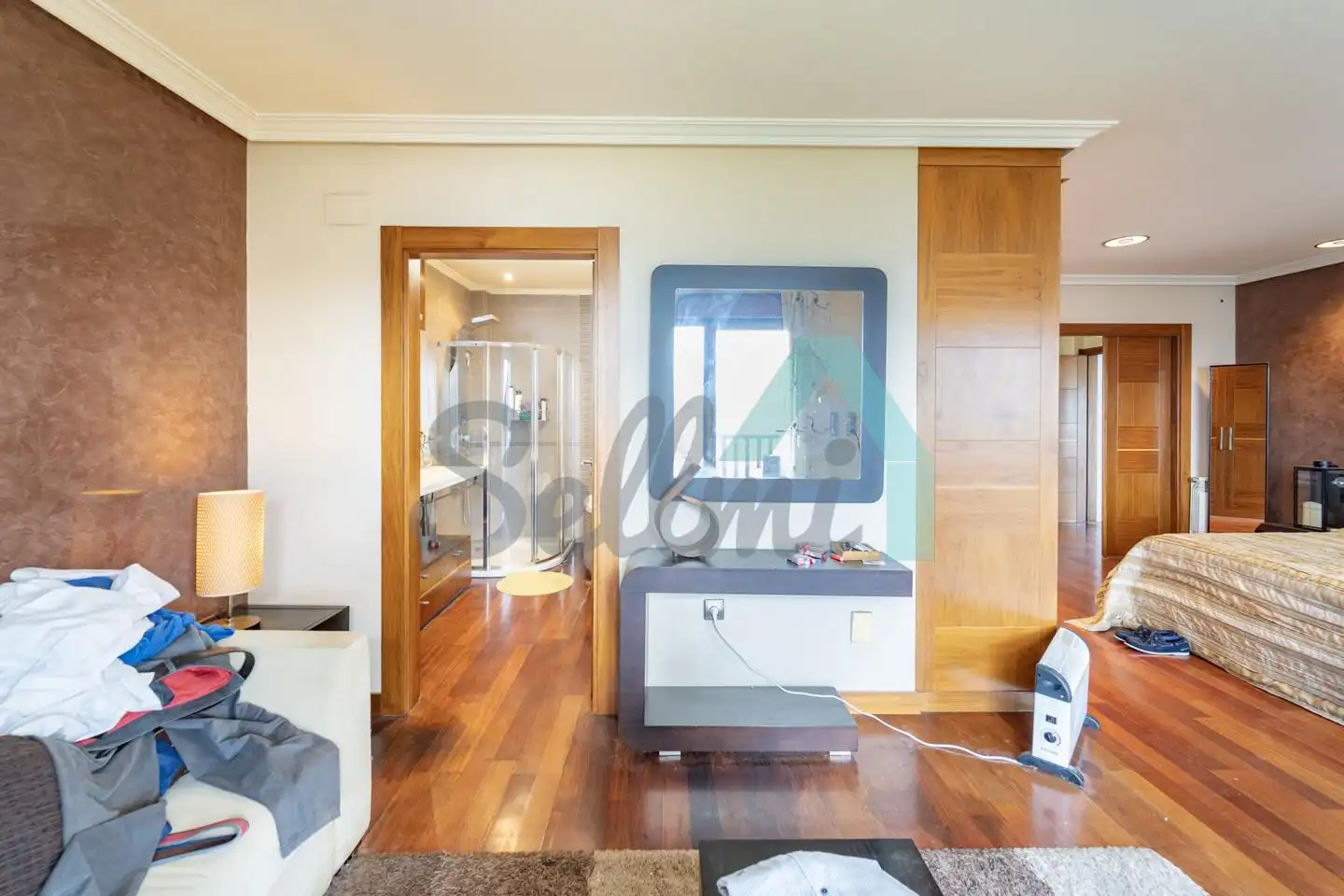 Habitación de Casa o chalet en venta en Oviedo  con Calefacción, Jardín privado y Parquet