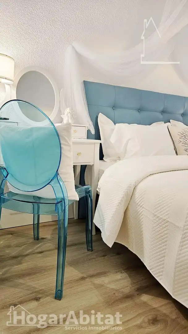Bedroom of Flat for sale in Oropesa del Mar / Orpesa  with Air Conditioner, Terrace and Furnished