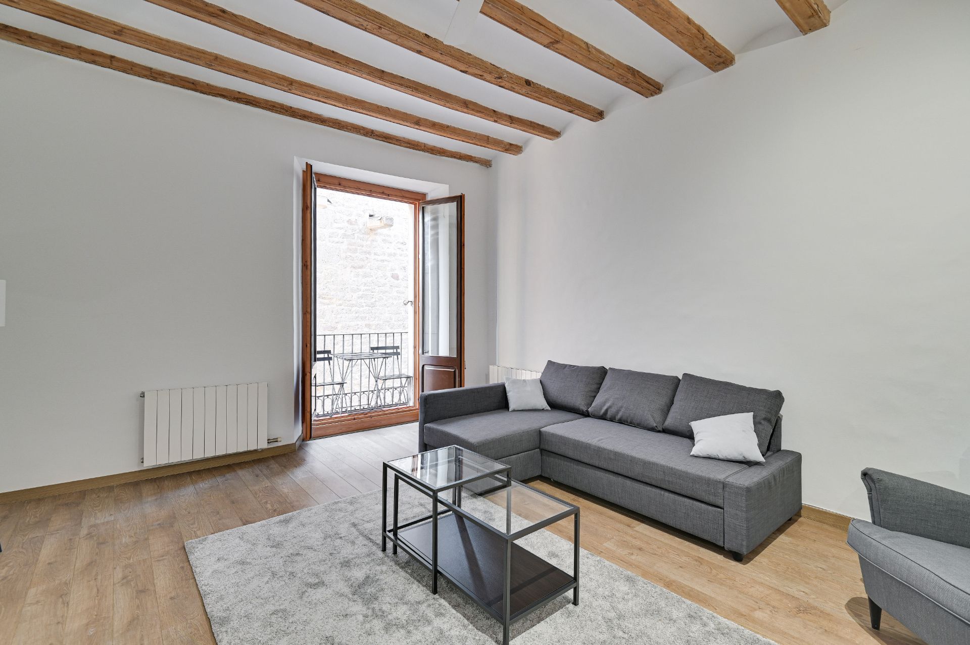 Living room of Flat to rent in  Barcelona Capital  with Heating, Furnished and Oven