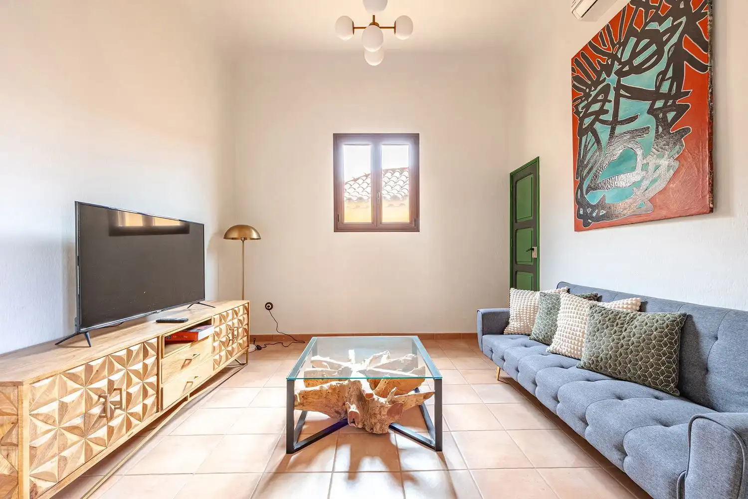 Sala de estar de Casa o chalet en venta en Telde con Jardín privado, Terraza y Piscina