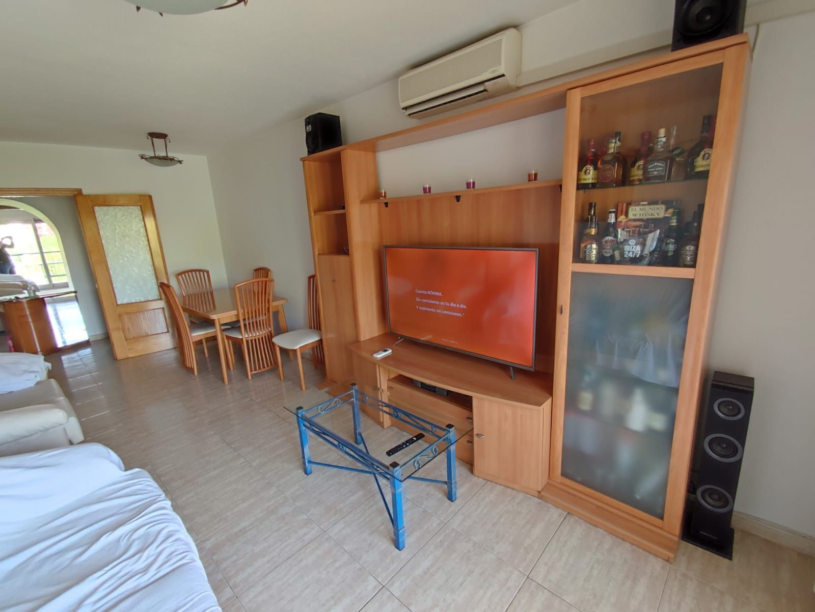 Living room of Apartment to rent in Orihuela  with Air Conditioner, Heating and Furnished