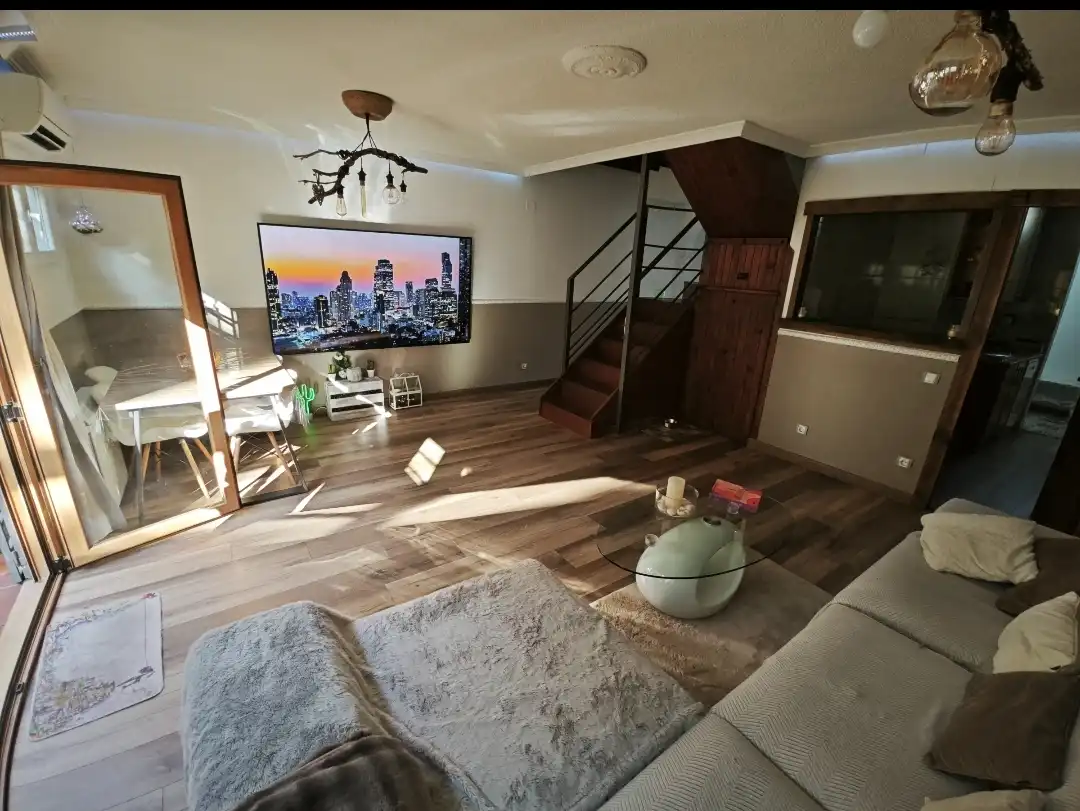 Living room of Detached homes for sale in Móstoles  with Air Conditioner, Heating and Private garden