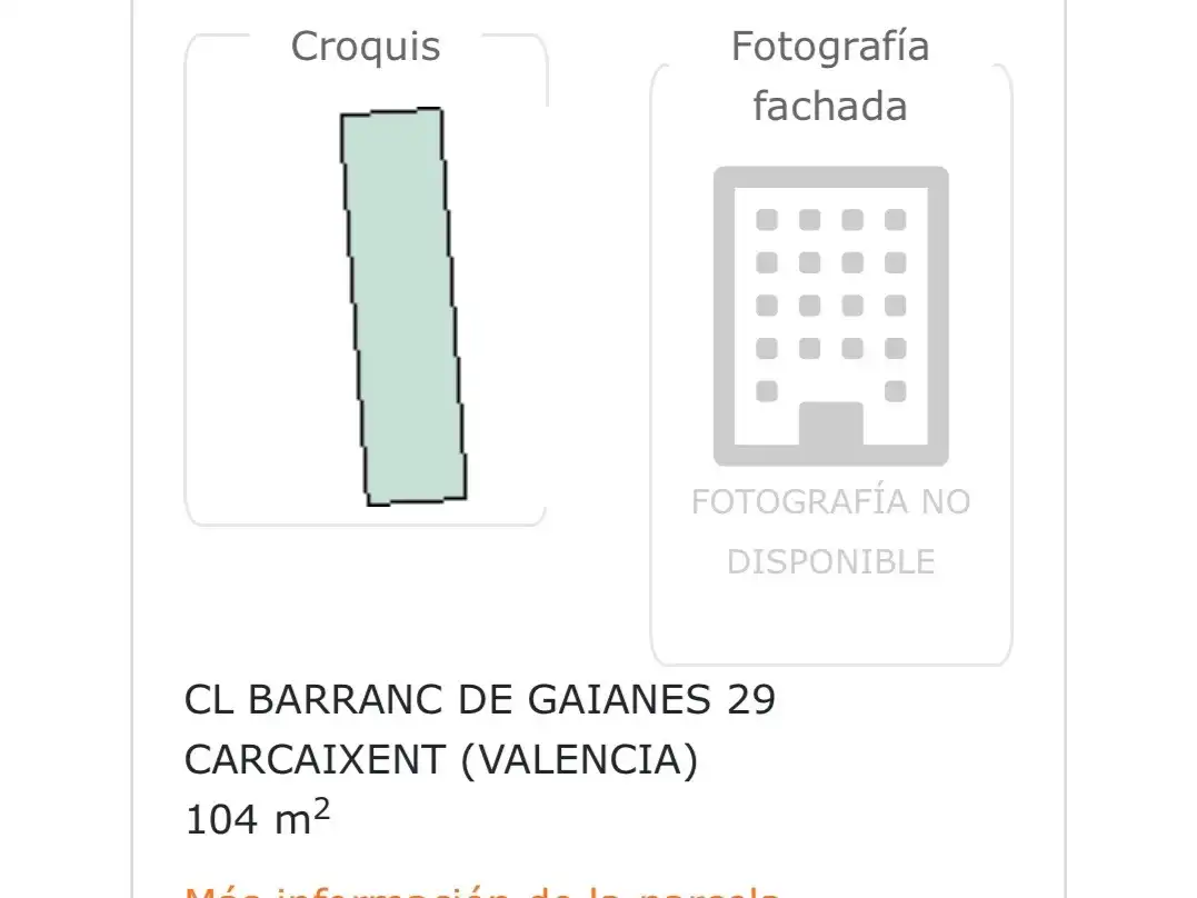 Wohnbaugrundstück zum Verkauf in Carrer de la Gavatxa 78, imagen 4