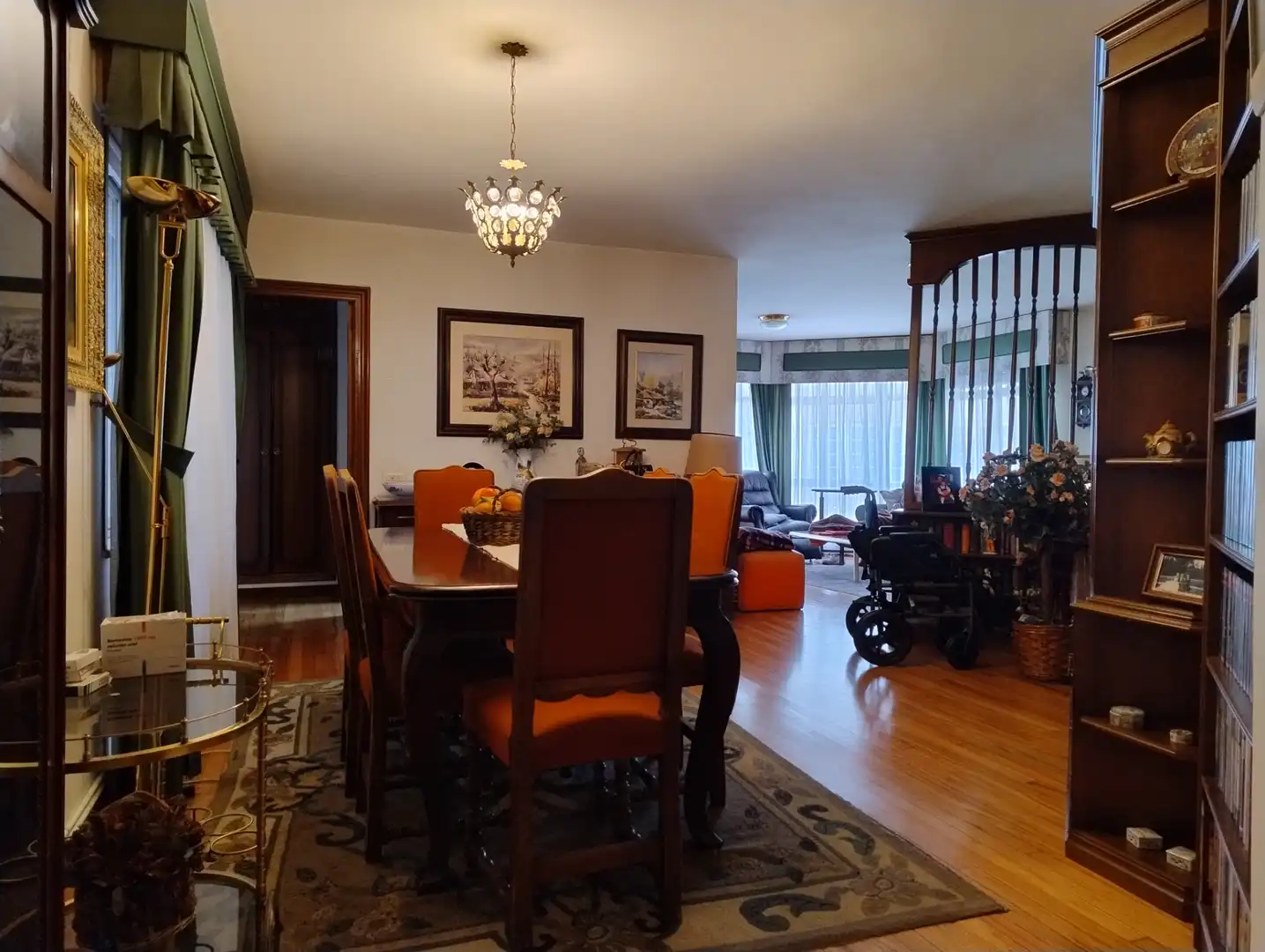 Comedor de Piso en venta en Lugo con Calefacción, Amueblado y Balcón