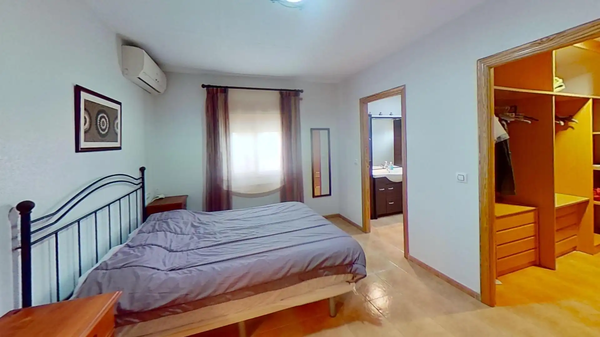 Bedroom of Country homes for sale in Agost  with Air Conditioner, Private garden and Storage room