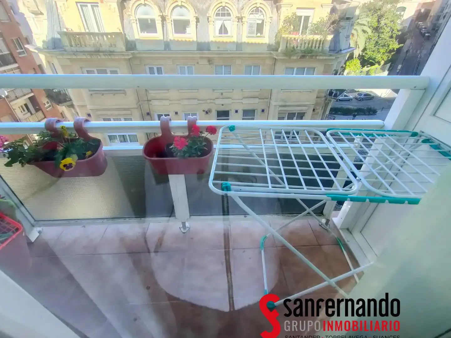 Balcony of Flat for rent in Santander  with Heating, Furnished and Balcony