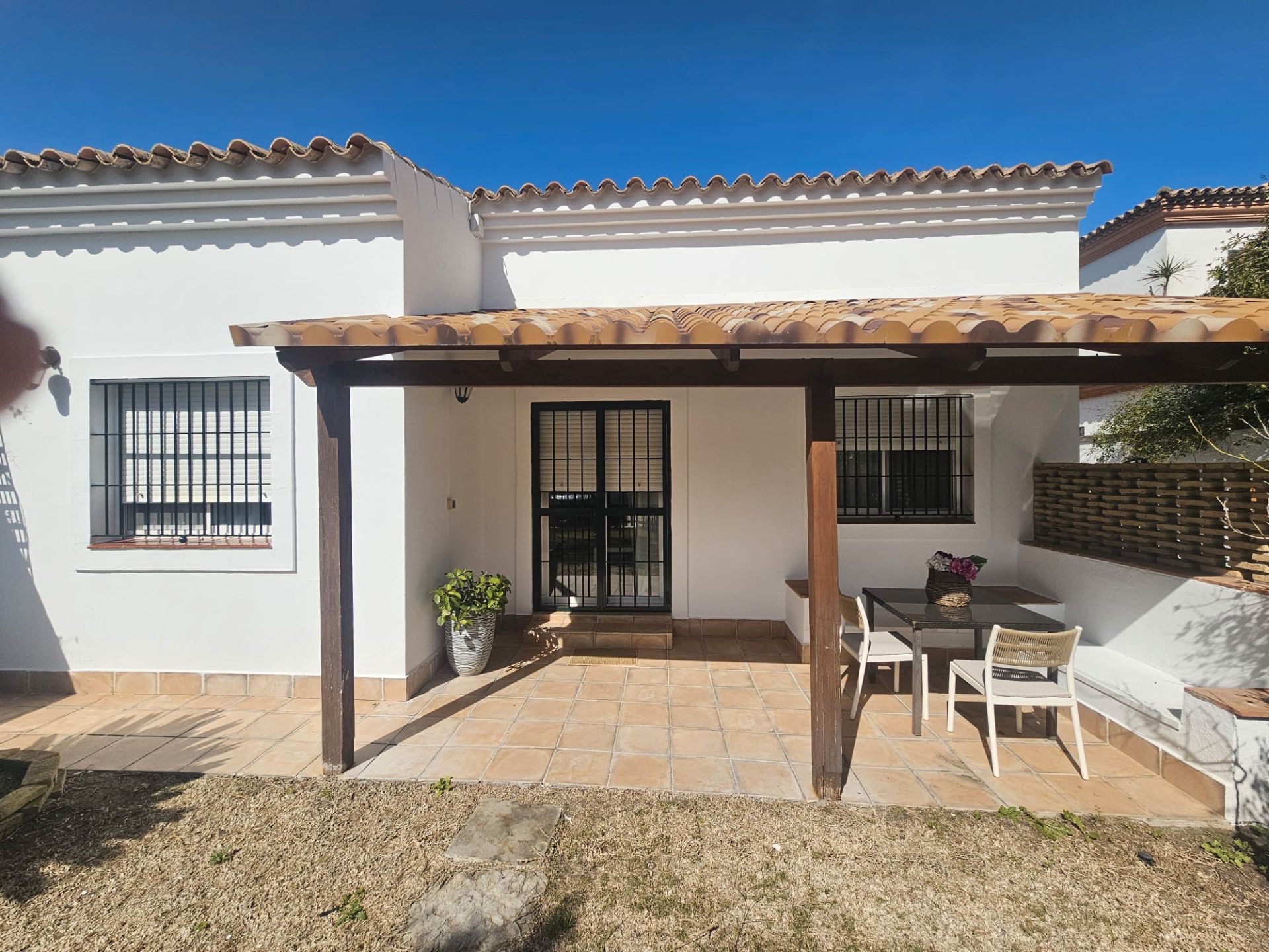Jardín de Apartamento de alquiler en Chiclana de la Frontera con Jardín privado, Terraza y Amueblado