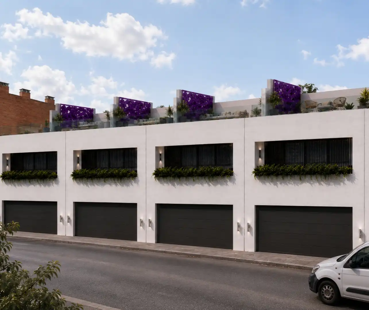 Exterior view of Detached homes for sale in Terrassa  with Air Conditioner, Heating and Terrace
