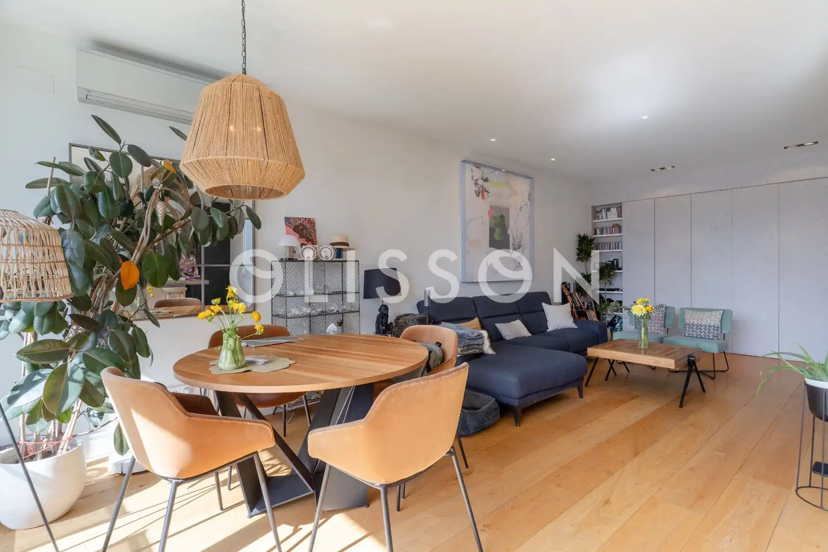 Sala de estar de Ático en venta en Madrid con Aire acondicionado, Calefacción y Terraza