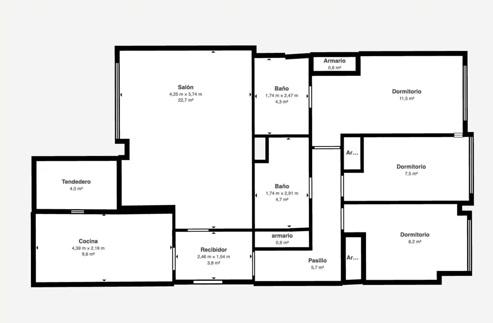Piso en venta en Leganés con Aire acondicionado, Calefacción y Trastero