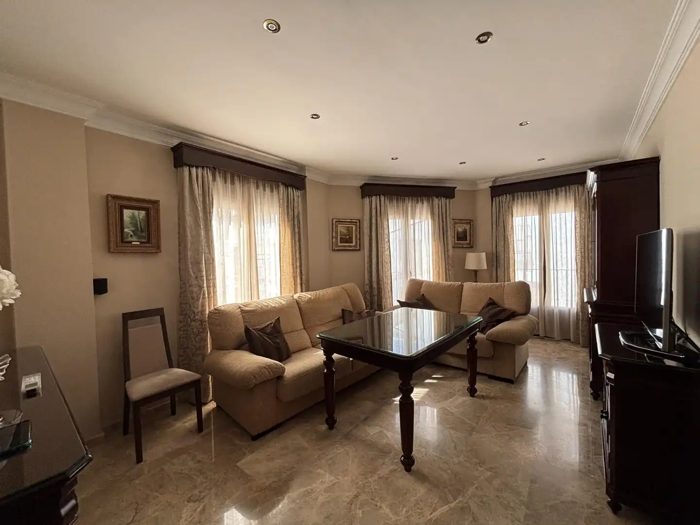 Sala d'estar de Pis en venda en Antequera amb Aire condicionat i Balcó