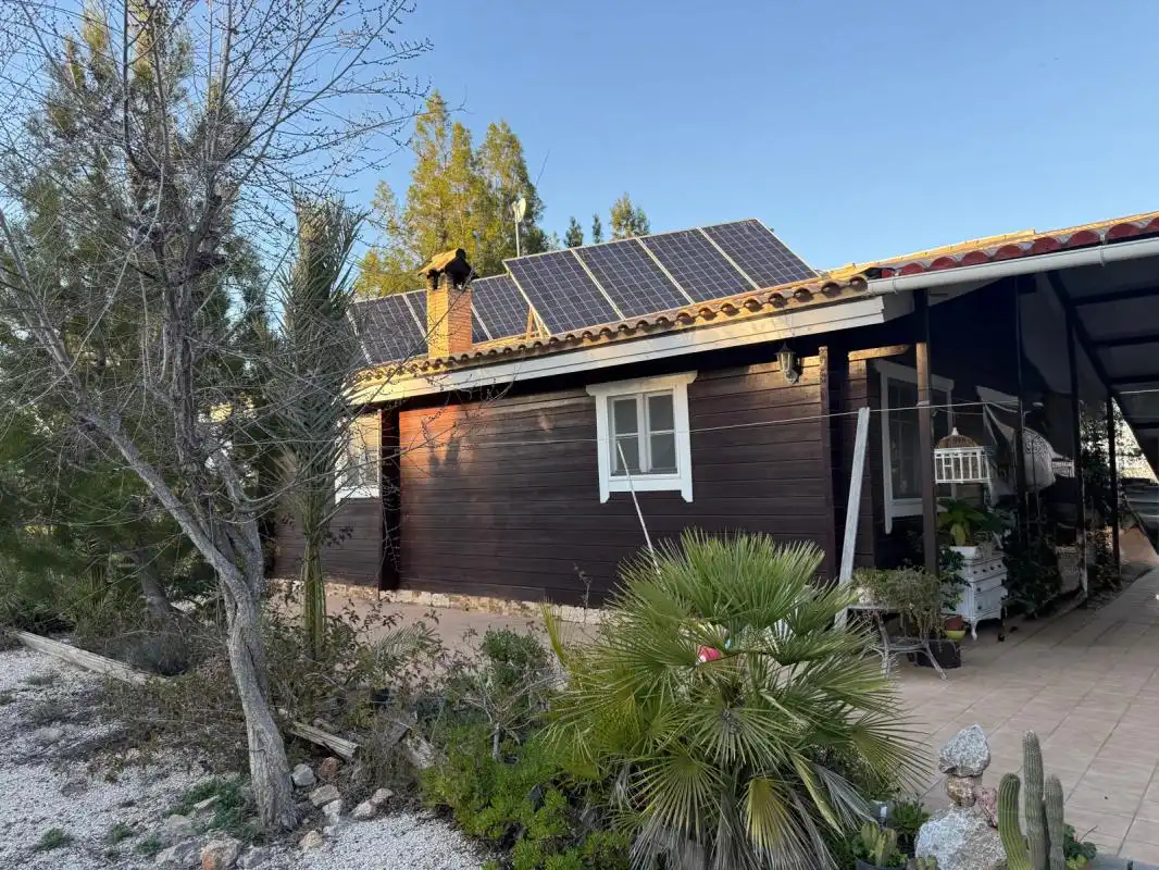 Vista exterior de Finca rústica en venta en Molina de Segura con Aire acondicionado, Calefacción y Jardín privado