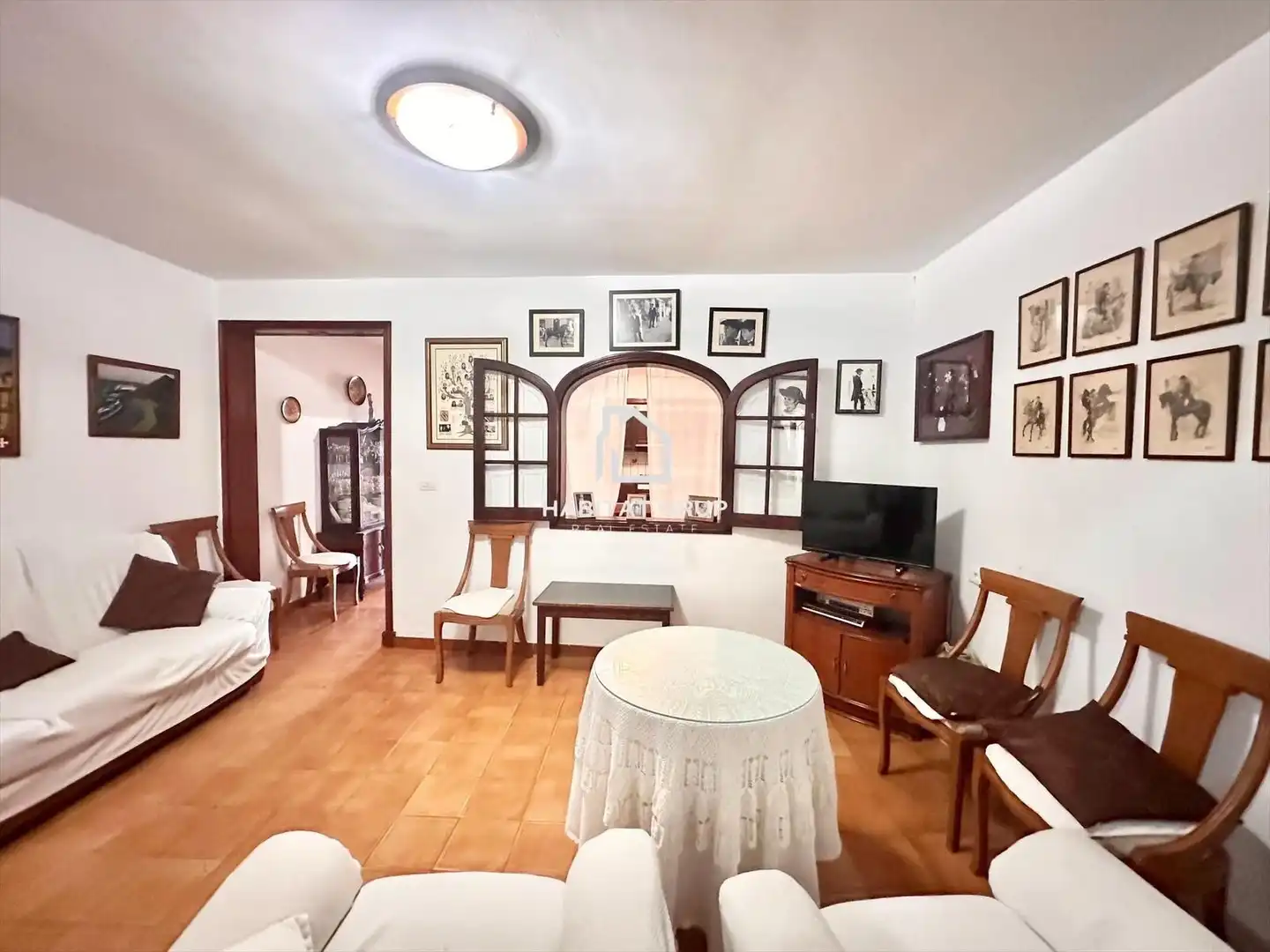 Sala d'estar de Casa adosada en venda en Ciutadella de Menorca amb Calefacció i Terrassa