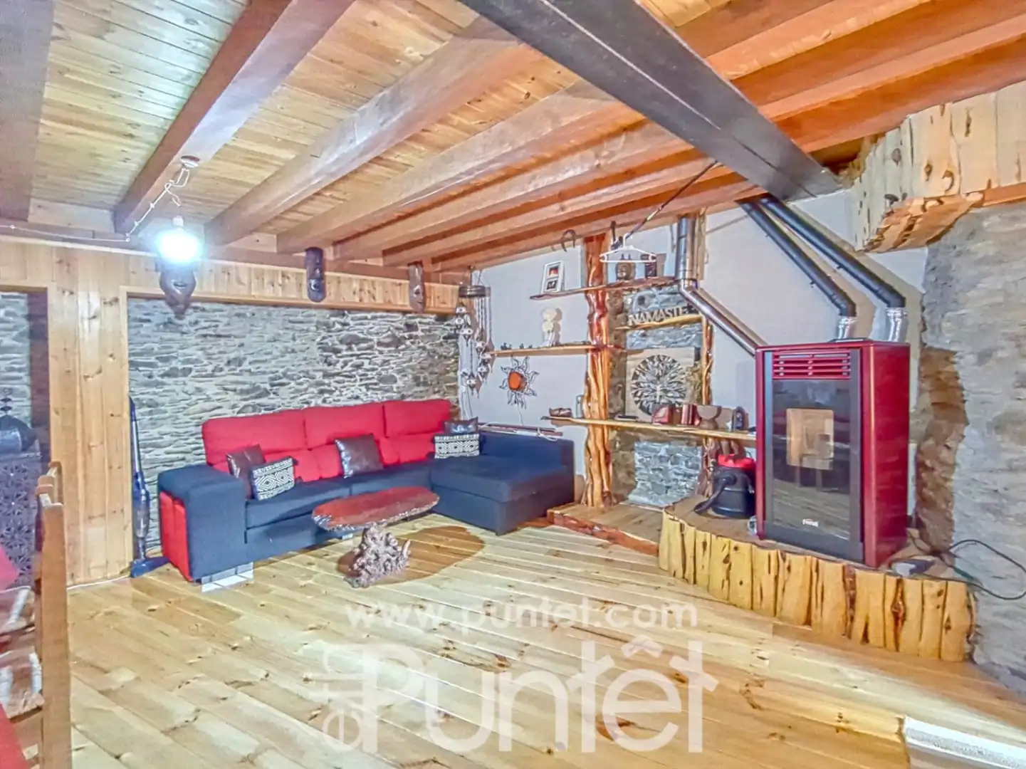 Living room of Houses for sale in Vielha e Mijaran  with Heating, Terrace and Furnished