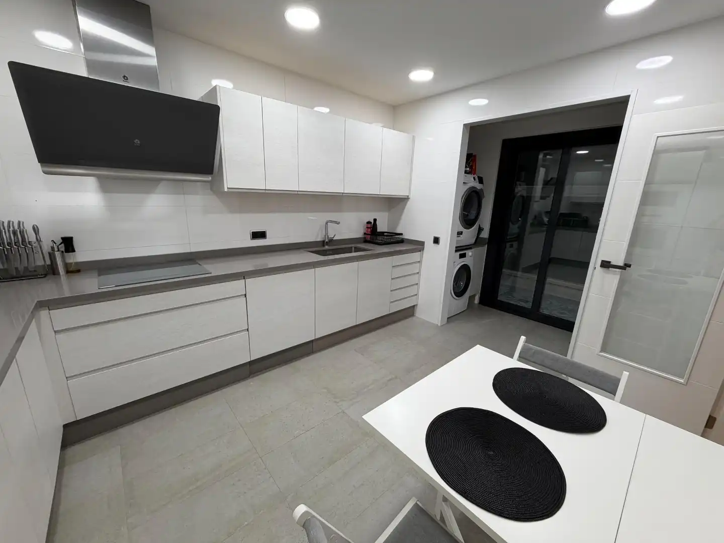 Küche von Wohnung zum Verkauf in Alzira mit Klimaanlage, Heizung und Parkett