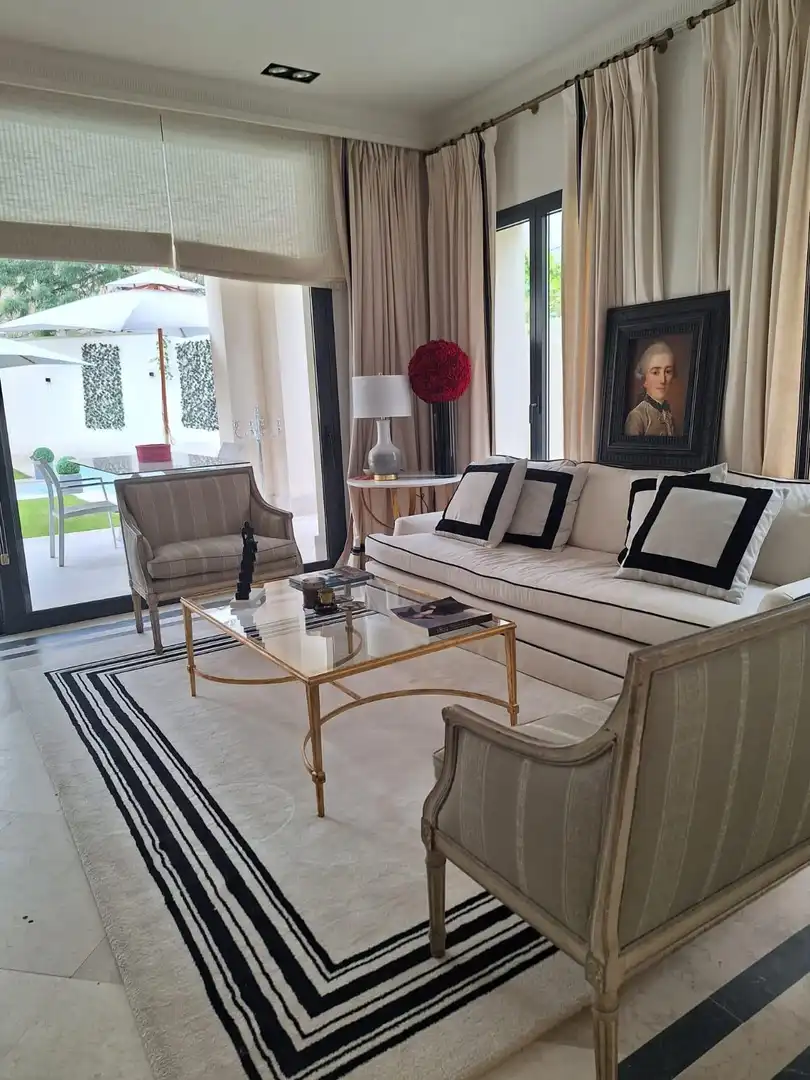 Wohnzimmer von Haus oder Chalet zur Miete in Madrid mit Klimaanlage, Heizung und Privatgarten