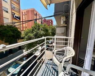Balcony of Flat to rent in  Valencia Capital  with Terrace, Furnished and Balcony