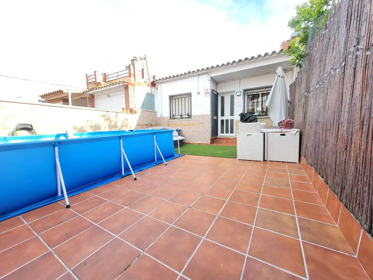 Jardín de Casa adosada en venta en Esparreguera con Aire acondicionado, Calefacción y Jardín privado