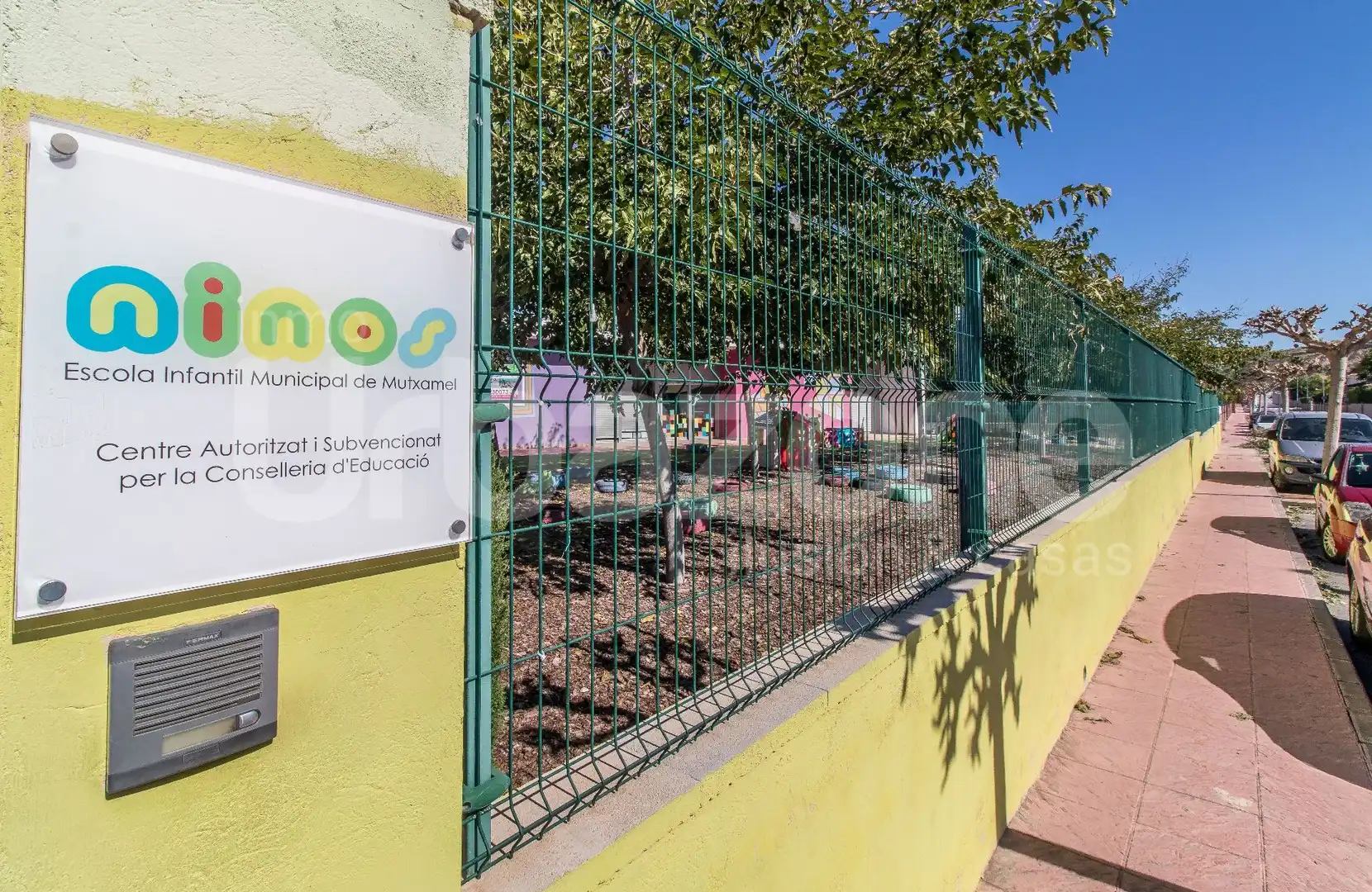 Vista exterior de Casa adosada en venta en Mutxamel con Aire acondicionado, Calefacción y Jardín privado