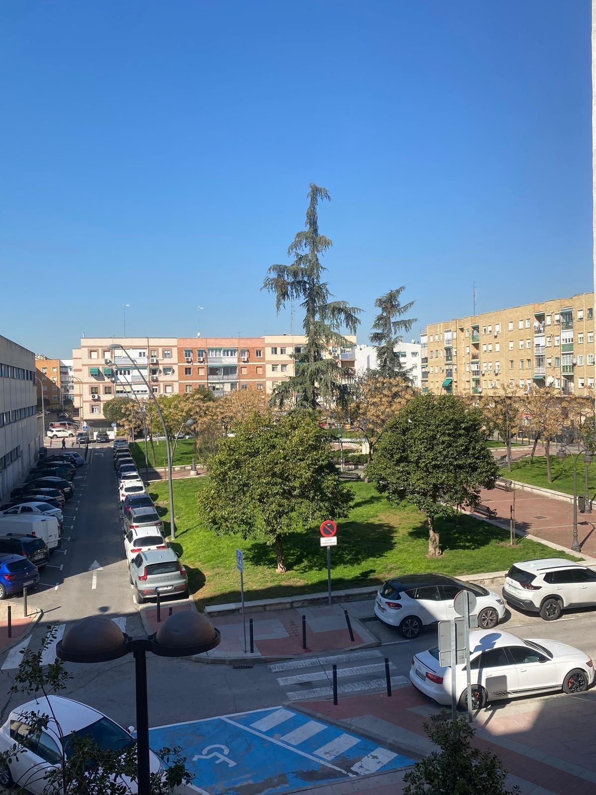 Exterior view of Flat for sale in Getafe  with Air Conditioner, Heating and Parquet flooring