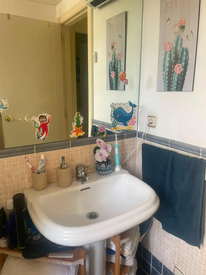Bathroom of Flat for rent in Rincón de la Victoria  with Private garden, Furnished and Community pool