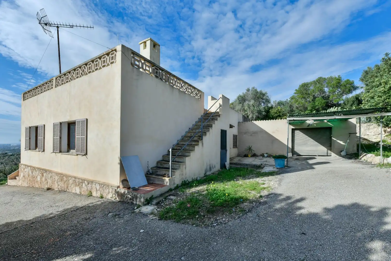 Vista exterior de Finca rústica en venta en Marratxí con Jardín privado y Terraza