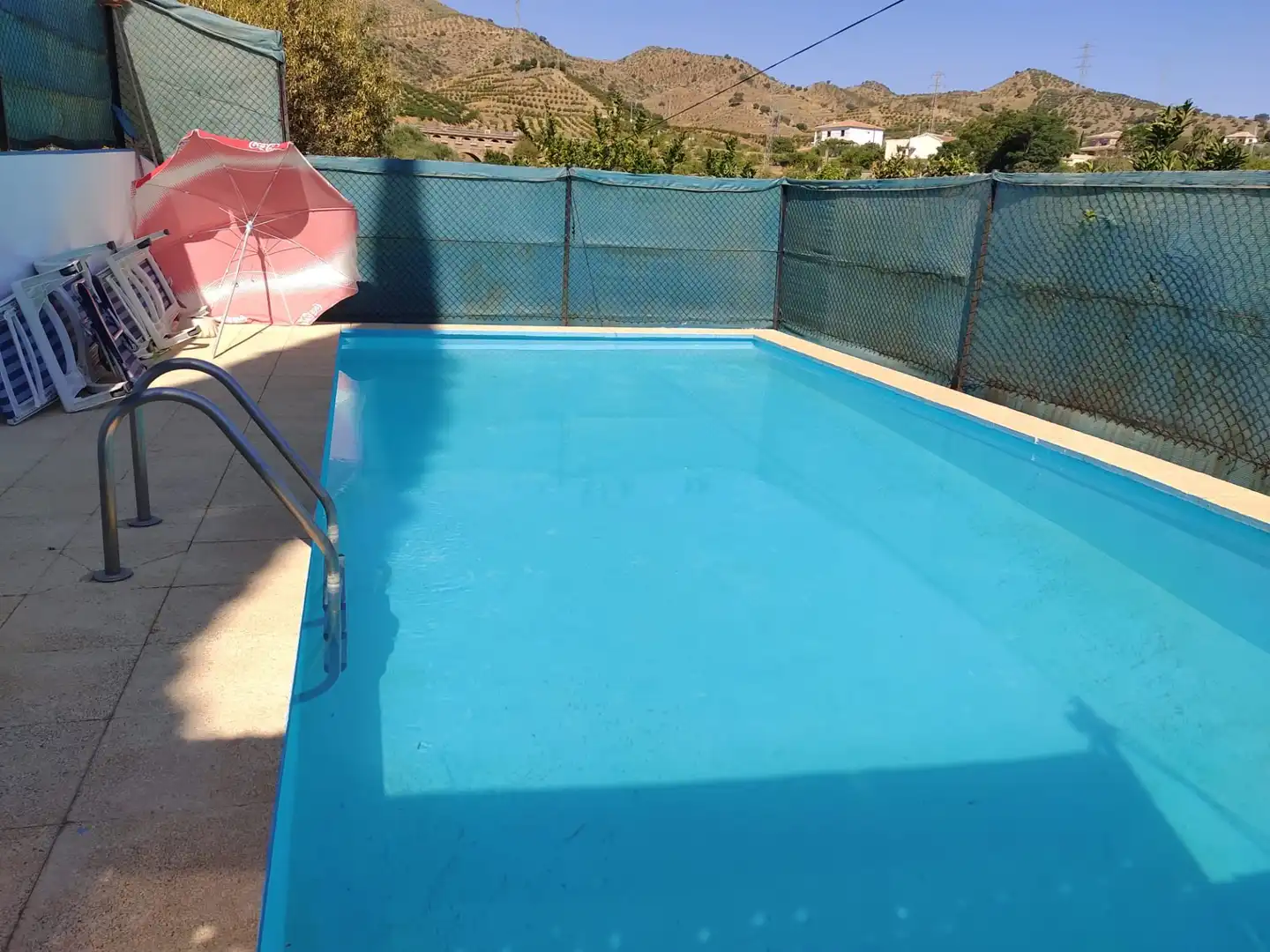 Swimming pool of Country homes for sale in Álora  with Furnished
