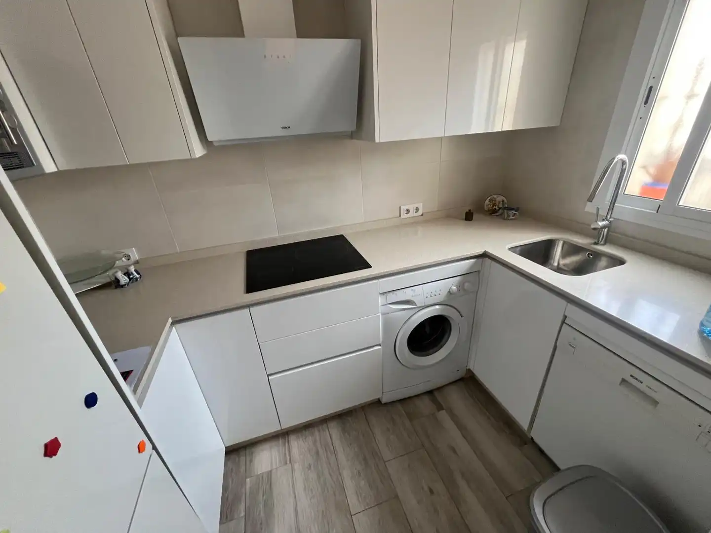 Küche von Einfamilien-Reihenhaus zum Verkauf in El Portil mit Möbliert und Balkon