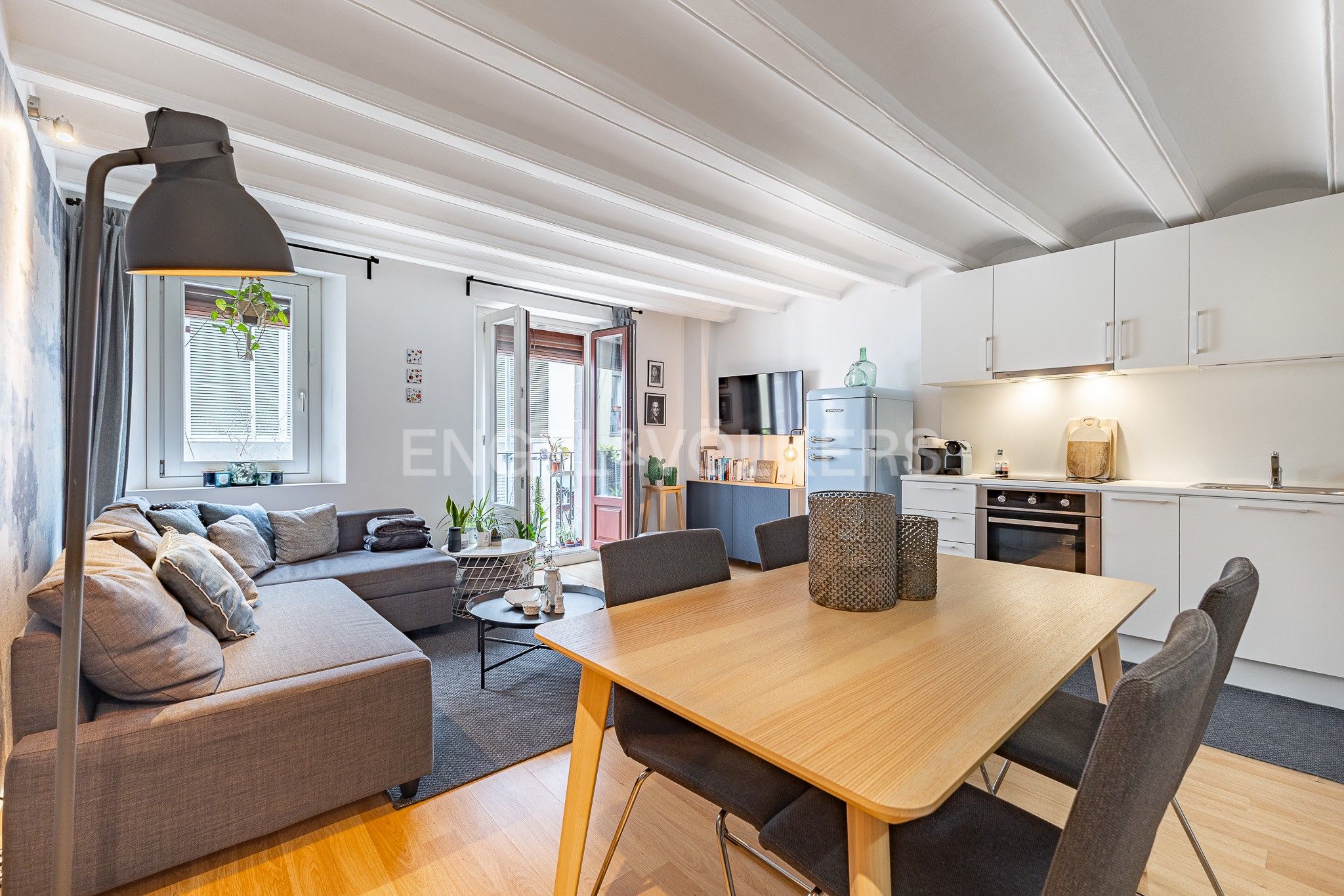 Living room of Apartment for sale in  Barcelona Capital  with Heating